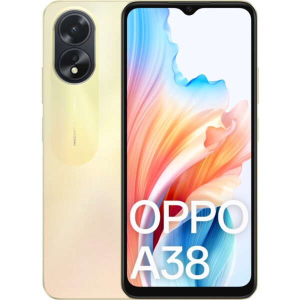 Oppo A38 4G Dual Sim 128GB 6.56" Screen Glowing Black