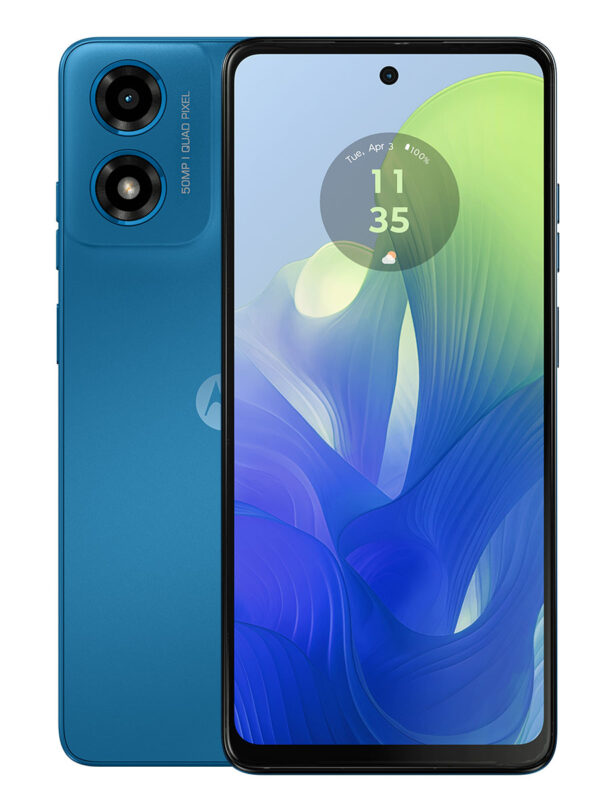 Telstra Motorola Moto GO4S 4GX 64GB 6.56" Screen Black / Blue
